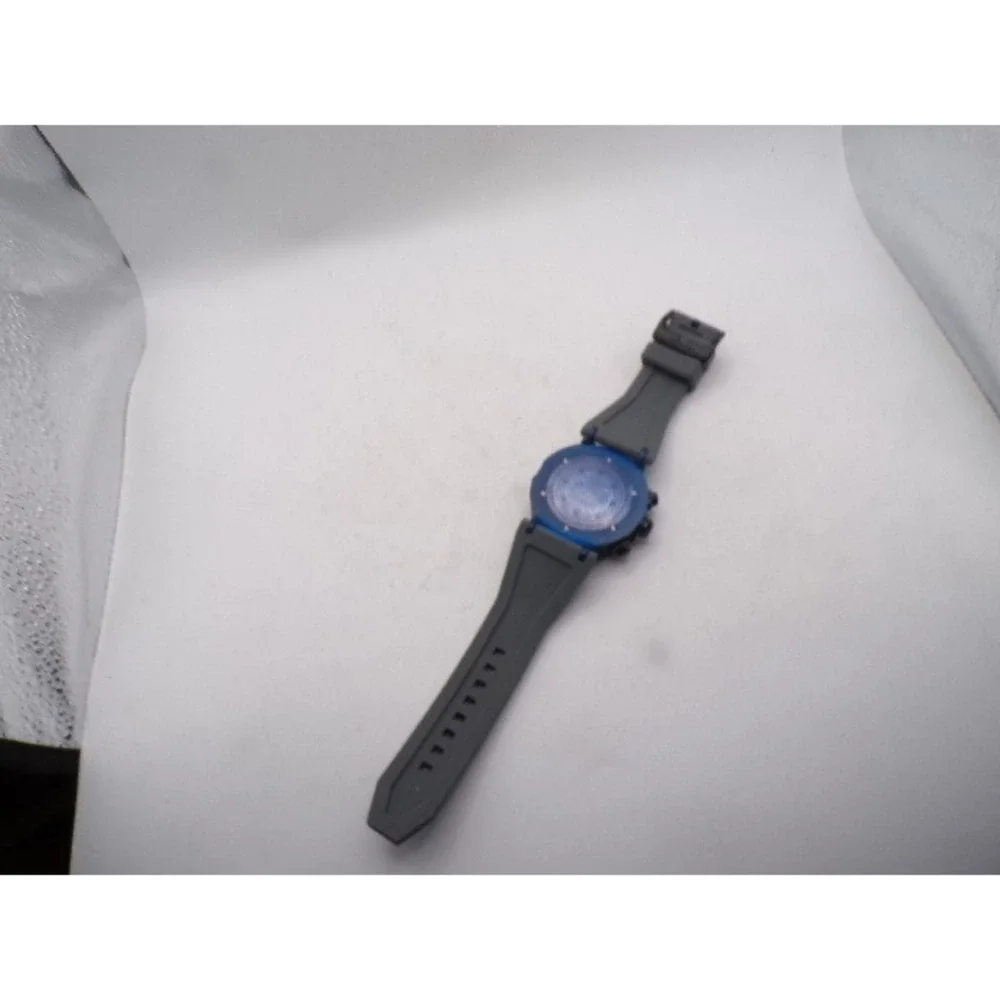 Invicta Coalition Forces Chronograph Mens Watch‎ Blue Grey Silicone Strap READ